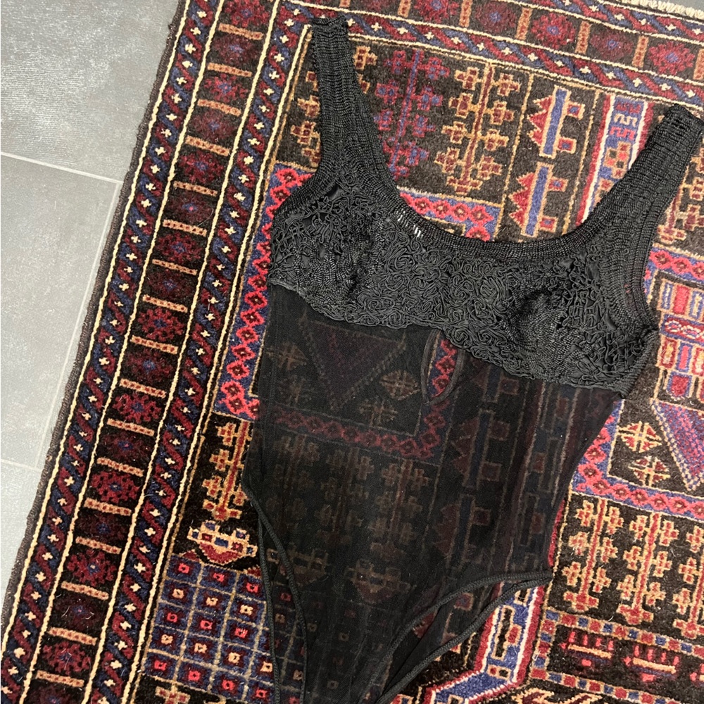 Vintage sheer bodysuit